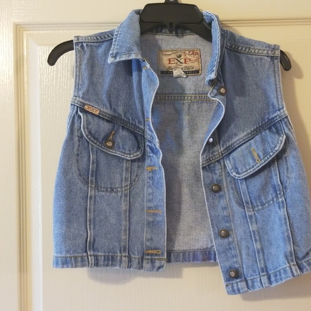 Vintage Denim Express Vest